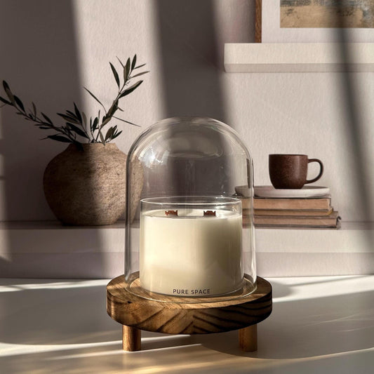 Translucent Candle Cloche